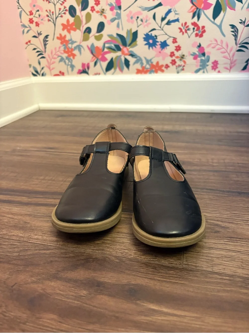 Black Mary Jane Casual Flats for Women